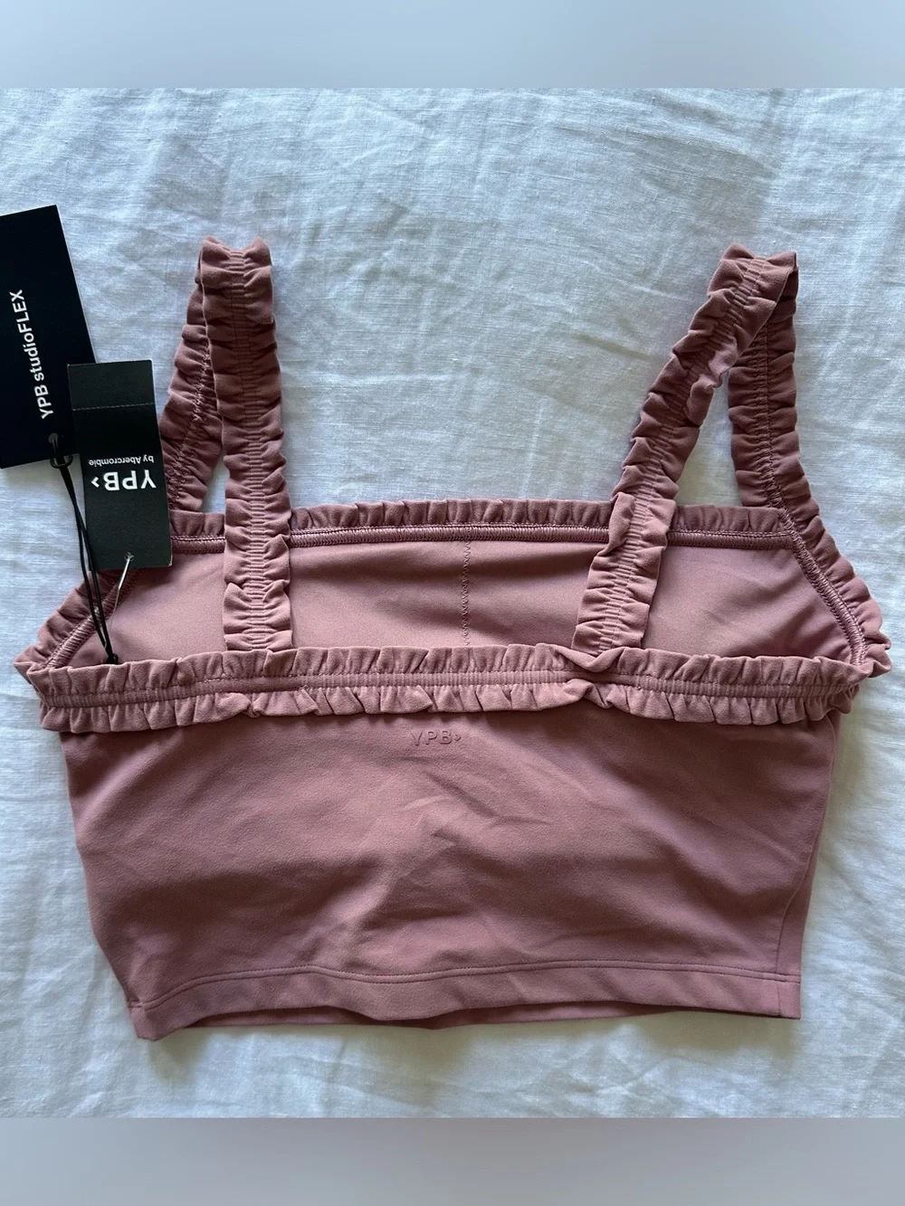 Abercrombie YPB studioFLEX Scrunchie strap tank - Picture 2 of 3